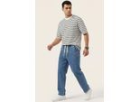 Elastische Taille Denim Broek