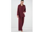 Gestructureerde Lange Mouwen Gebreide Blouse & Broek Gebreide Set