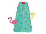 Babyschlafsack SCHLUMMERSACK "Schlafsack ohne Füßen 1.0 Tog" Gr. 90, pink (flamingo), Schlafsäcke, Baby, L: 90cm, Obermaterial: 100% Baumwolle CO(Bio)., L:90cm