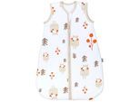 Babyschlafsack TUPTAM "Kugelschlafsack Baby Ganzjahres Schlafsack Ärmellos Wattiert" Gr. 92, braun (bär, bäume), Schlafsäcke, Baby, L: 98cm, Obermaterial: 100% Baumwolle CO., L:98cm