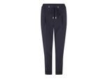Boss Dames/Dames Tariyanah Broek met Rechte Pijpen (Donkerblauw)