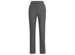 Boss Slanke broek met rechte pijpen voor dames (Grijs)