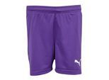 Puma Korte broek met teamlogo voor jongens (Paars)