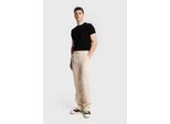 Strukturierte Regular Fit Hose mit Kordelzug