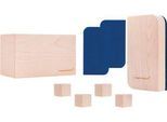 Magnetoplan Whiteboard-Zubehörset Serie Wood, 8-teilig, FSC®-Holz