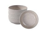 Schale "Müslischalen Perlemor Sand ø 14,9 cm 4er Set beige", beige, B:14,9cm H:6,2cm L:14,9cm T:14,9cm Ø:14,9cm, LIKE. BY VILLEROY & BOCH, Schüsseln, Schale, Spülmaschinenfest, Mikrowellensicher
