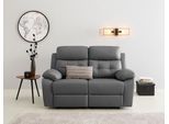 2-Sitzer OTTO HOME "Lannilis", grau, B:158cm H:99cm T:92cm, Sofas, 2-Sitzer, mit manueller und elektrischer Relaxfunktion