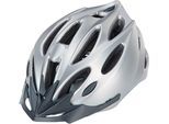 Fahrradhelm PROPHETE Gr. 58, silber (silberfarben, schwarz), Helme, 58/61 Kopfumfang: 58cm - 61cm, Fahrradhelm