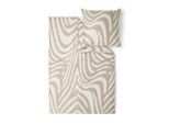 Bettwäsche S.OLIVER "Satinbettwäsche s.Oliver", beige, B/L: 135cm x 200cm, 1 Stk., 1 Stk., Mako-Satin, B/L: 80cm x 80cm, 2 Stk., Mako-Satin, Obermaterial: 100% Baumwolle, Bettwäsche, Bettwäsche, im angesagten Trenddesign