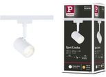 PAULMANN Schienensystem-Leuchten "URail LED Schienenspot Limba 340lm 4W 3000K 230V Signalweiß", weiß, H: 15cm, 1 Stk., Leuchten