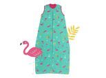 Babyschlafsack SCHLUMMERSACK "Schlafsack ohne Füßen 1.0 Tog" Gr. 130, pink (flamingo), Schlafsäcke, Baby, L: 130cm, Obermaterial: 100% Baumwolle CO(Bio)., L:130cm