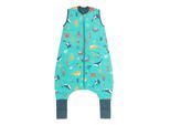 Babyschlafsack SCHLUMMERSACK "Schlafsack mit Füßen 1.0 Tog" Gr. 90, blau (meerestiere), Schlafsäcke, Baby, L: 90cm, Obermaterial: 100% Baumwolle CO., L:90cm
