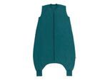 Babyschlafsack SCHLUMMERSACK "Schlafsack mit Füßen 2.5 Tog" Gr. 130, blau (petrol), Schlafsäcke, Baby, L: 130cm, Obermaterial: 100% Baumwolle CO., L:130cm