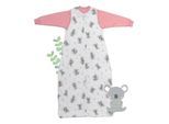 Babyschlafsack SCHLUMMERSACK "Schlafsack ohne Füßen 1.0 Tog", Baby, Gr. L: 110cm, rosa (koala), Obermaterial: 100% Baumwolle CO., Schlafsäcke