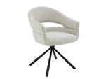 Livingfurn eetkamerstoel linn toffee set van 2 62x58x85cm