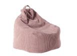 Livetastic , Rosa , Textil , 190 l , Füllung: EPS Mikroperlen , 80x85x80 cm , Bezug abnehmbar und waschbar, Reißverschluss ,