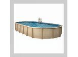 Interline Stahlwandpool "Century" 6,10 x 3,60 m, Tiefe 1,32 m (Deluxe Set)
