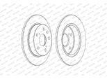 FERODO Bremsscheibe PREMIER ddf2493c 259mm 9mm für Suzuki