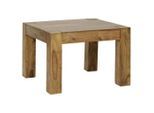 Mid.you , Sheeshamfarben , Holz , Sheesham , massiv , quadratisch , 60x40x60 cm , einfacher Aufbau ,