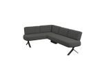 Möbelix , Schwarz , Metall, Textil , 248x176 cm ,