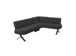 Möbelix , Dunkelgrau , Metall, Textil , 248x176 cm , Esszimmer, Bänke, Polsterbänke
