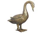 Livetastic , Goldfarben , Metall , 46x42x19 cm , stehend, zum Stellen, handgemacht, Tierfiguren , Dekoration, Dekofiguren & Skulpturen