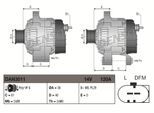 DENSO Generator dan3011 für Ford VW SEAT Audi Skoda