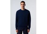 North Sails Pullover Technischer Strickausschnitt mit Rundhalsausschnitt