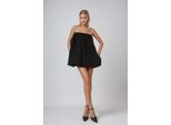 Strapless Ballon Mini-jurk