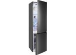 BEKO Kühl-/Gefrierkombination "B7RCNA408HG", Energieeffizienz: A, silber (manhattan gray), Rechtsanschlag, Kühlschränke, HarvestFresh & ProSmart – Vitamine länger erhalten, leise & effizient, Kühl-/Gefrierkombination