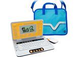 Kindercomputer VTECH "Schulstart Laptop", silber (orange, silberfarben, inklusive tragetasche, blau), Kindercomputer, KinderB:28cm H:20cm T:4cm, Kunststoff, Kindercomputer, inklusive Tragetasche, blau, B:28cm H:20cm T:4cm