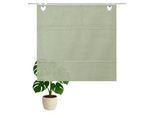 Magnetrollo HOME WOHNIDEEN "TURIN" Gr. 2, grün (lindgrün), B:60cm H:130cm, Obermaterial: 100% Polyester, Raffrollos, Magnetrollo