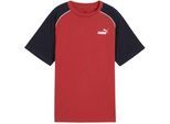 Puma Kinder/Kinder-T-shirt met gekleurd blok (Rood)