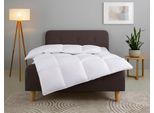 Gänsedaunenbettdecke OTTO HOME "Litrone, Bettdecke 135x200 cm, 155x220 cm, 200x200 cm, 240x220 cm", weiß, B:200cm L:200cm, Bezug: 100% Baumwolle. Füllung: 100% Gänsedaunen, Bettdecken, Bettdecken, Sommer, Winter, Ganzjahresdecke, Decke, Made in Germany