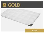 Gänsedaunenbettdecke SPESSARTTRAUM "Gold", weiß, B:200cm L:200cm, Bezug: 100% Baumwolle. Füllung: 100% Gänsedaunen, Bettdecken, hergestellt in Deutschland, allergikerfreundlich