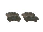 BOSCH Bremsbelagsatz, Scheibenbremse 0986495107 für Mercedes VW