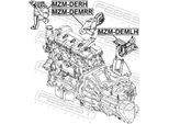 FEBEST Lagerung, Motor mzmdemlh vorne links für MAZDA