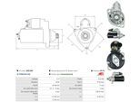 AS-PL Starter s0523pr für VW