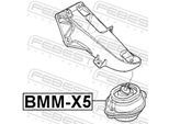 FEBEST Lagerung, Motor bmmx5 vorne für BMW