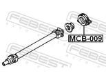 FEBEST Lager, Gelenkwellenmittellager mcb009 für MITSUBISHI