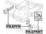 FEBEST Lagerung, Motor fmeprmt hinten für Ford MAZDA