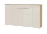 uno Sideboard Bent ¦ beige ¦ Maße (cm): B: 178 H: 105 T: 40.0