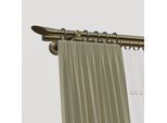 Gardinenstange INDEKO "Marbella", gold (messing, antik), L:260cm, Gardinenstangen, Gardinenstange