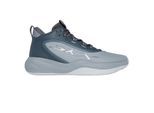Skechers Leren basketbalschoenen voor heren (Grijs)