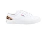 Superga Dames Strepen Sneakers (Wit)