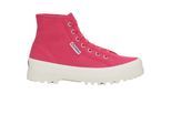 Superga Dames/Dames 2341 Cotu Alpina Hoge Tops (Fuchsia Roze/Avorio)