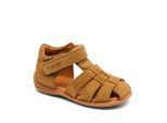 Sandale BISGAARD "carly", Mädchen, Gr. 24, cacao, Veloursleder, Schuhe Sandale, Babysandale für Laufanfänger, Größenschablone zum Download