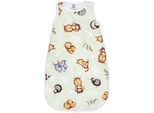 Babyschlafsack TUPTAM "Kugelschlafsack Baby Ganzjahres Schlafsack Wattiert" Gr. 56, afrikanische tiere, Schlafsäcke, Baby, L: 62cm, Obermaterial: 100% Baumwolle CO., L:62cm