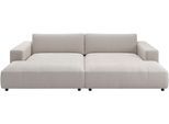 Loungesofa MUSTERRING "MR LUCIA, die ultimative Lounge-Oase, Breite 300cm, bequem, Mega Sofa", beige (weiß), B:300cm H:81cm T:190cm, 95% Polyester, 5% Nylon, Sofas, Loungesofa, Mega-Fläche, erstklassige Kammerkissen & Luxus-Komfort