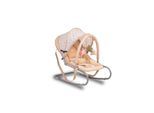 Moni Babywippe Lulu Sitzposition verstellbar Spielbogen Tragehenkel Metallrahmen in beige
